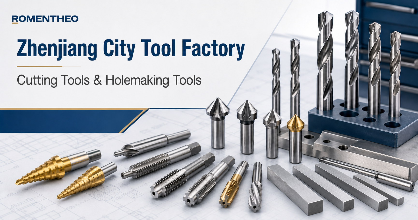 ROMENTHEO factory with HSS tool blanks and precision cutting tools