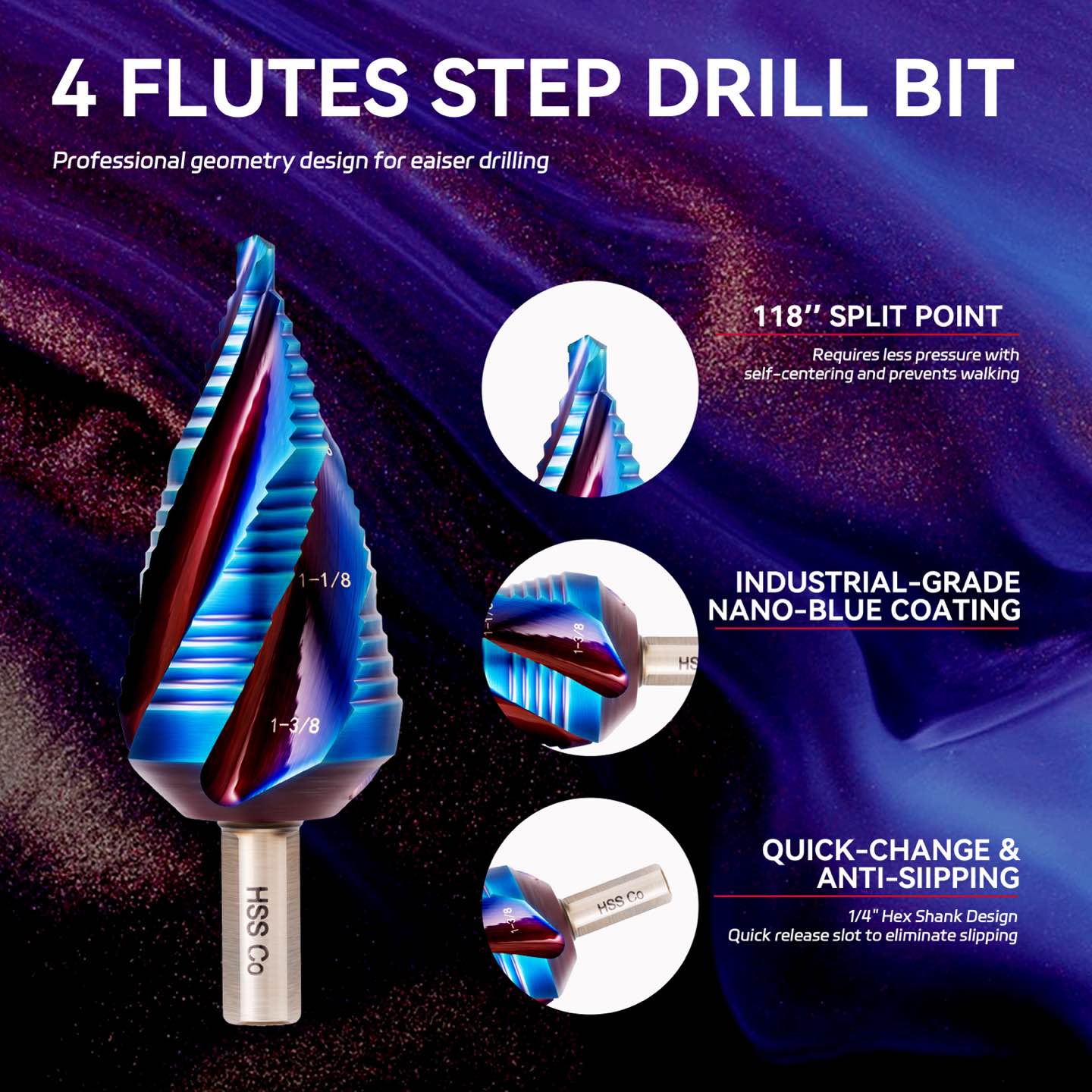 Step Drills tool 2